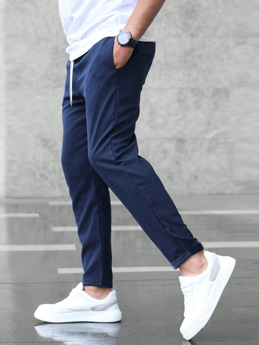 Herren Stretch-Hose – Hochwertiges Stretch-Material, Bequem und Elegant-3