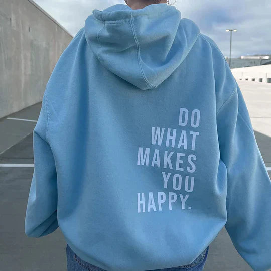 Faye | Stylischer Kapuzenpulli mit Text