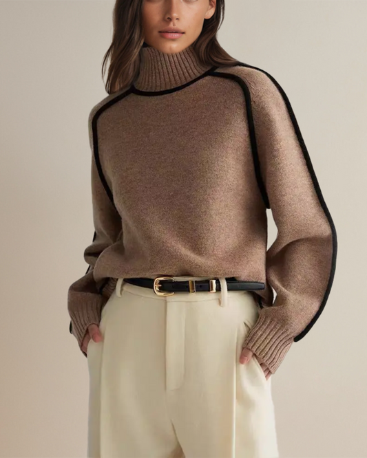 Aldea | Eleganter Rollkragenpullover