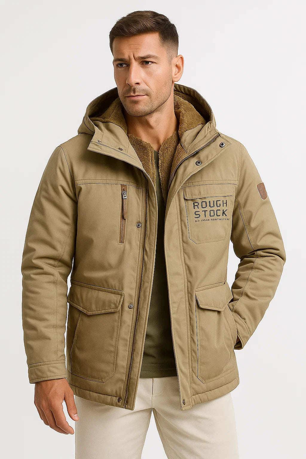 Dominik | Piumino caldo e imbottito