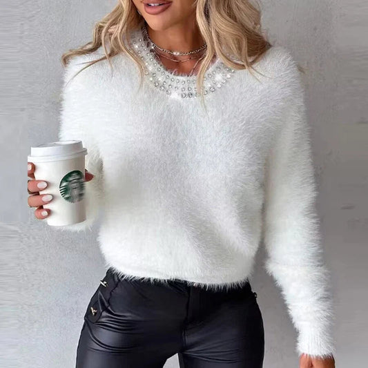 Chiara | Flauschiger Strickpullover